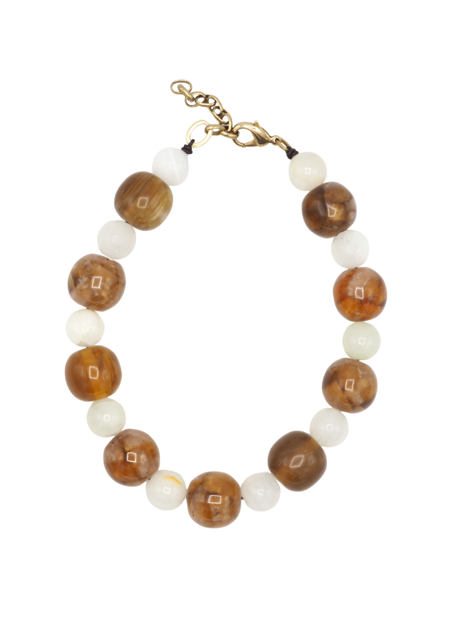 BICOLOR RESIN NECKLACE