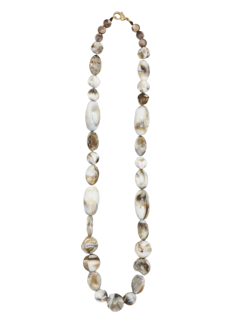 OVAL IVORY NECKLACE