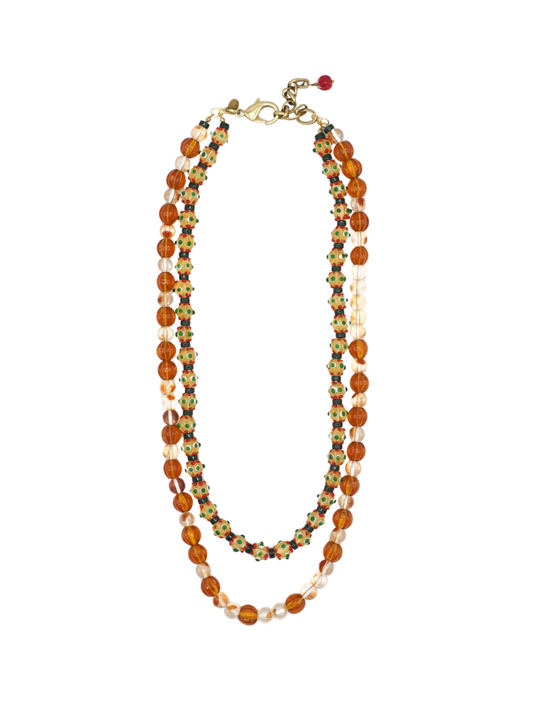 MIXED BEADS NECKLACE