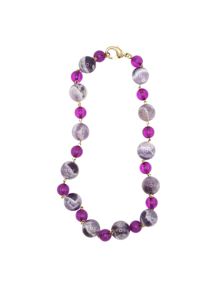 PURPLE NECKLACE