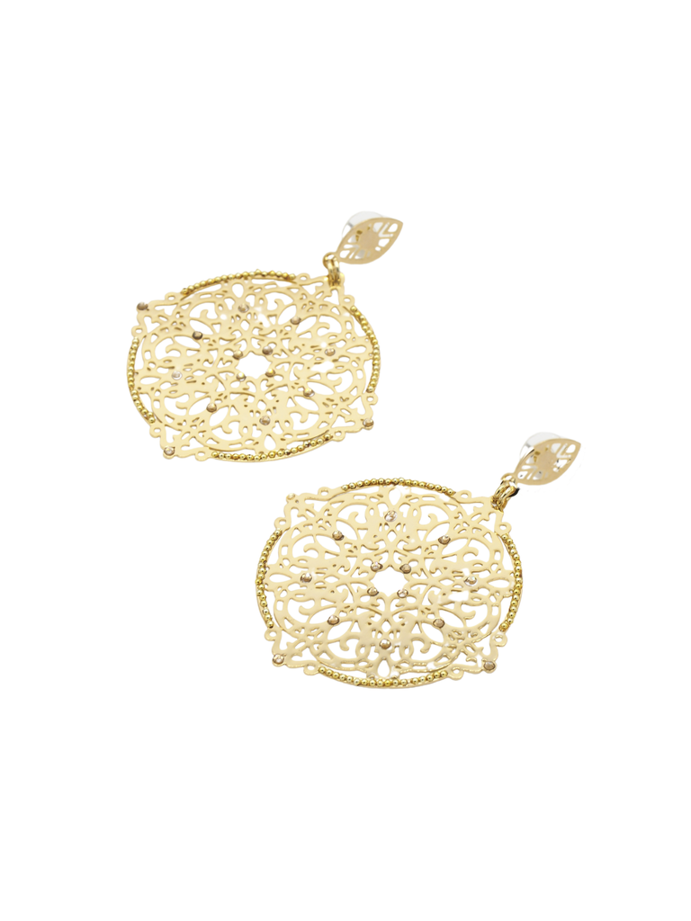 ROUND FILI EARRINGS