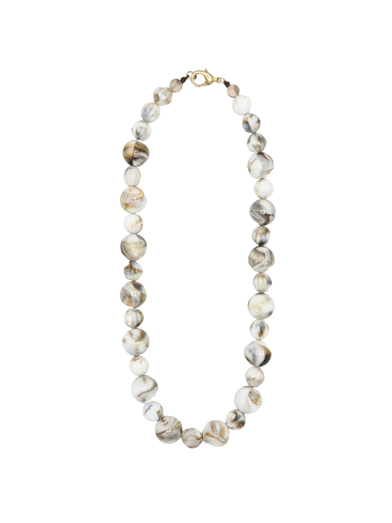 ROUND IVORY NECKLACE