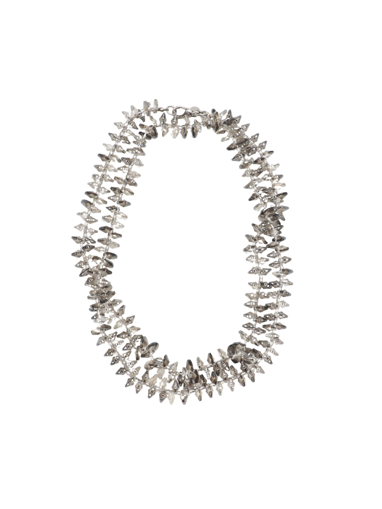 BRILLI NECKLACE - LIGHT GREY