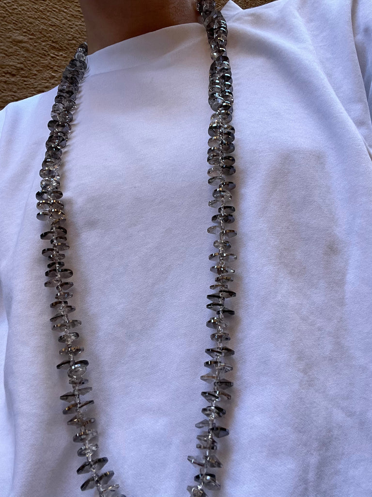 BRILLI NECKLACE - LIGHT GREY