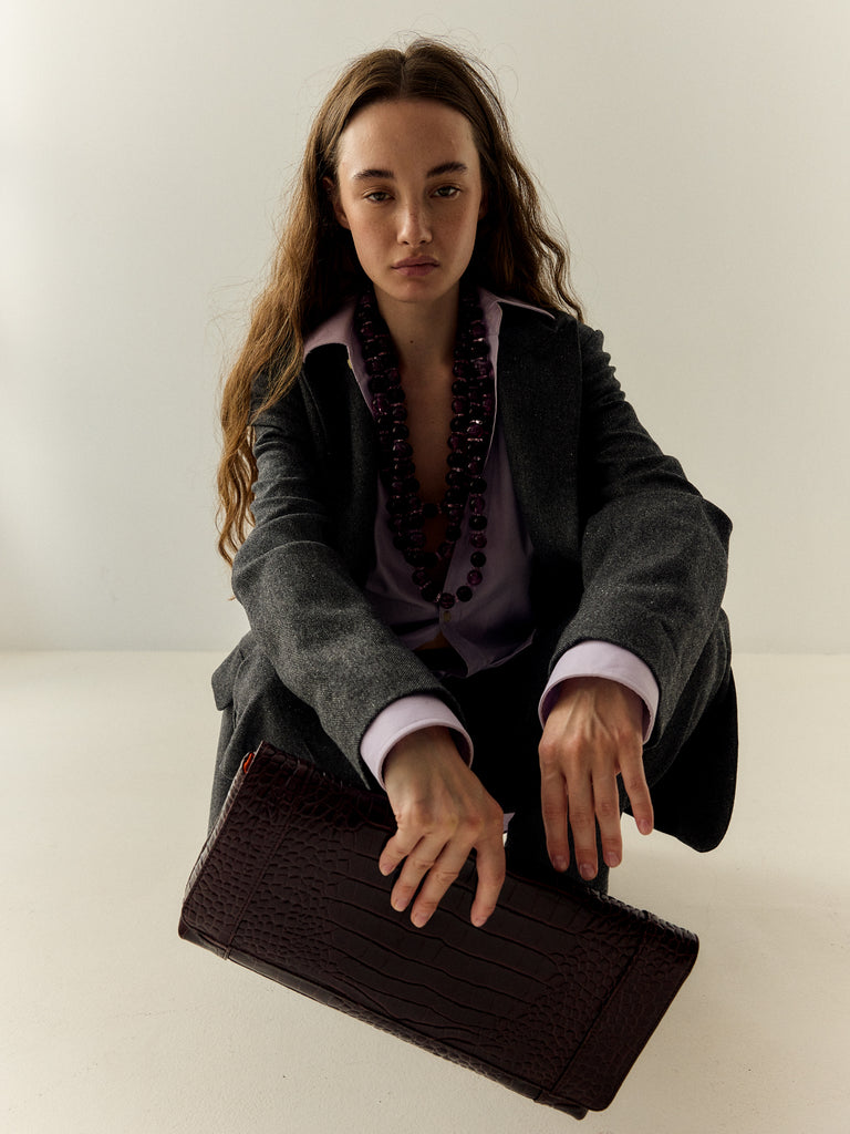 CARRIE BAG - BURGUNDY