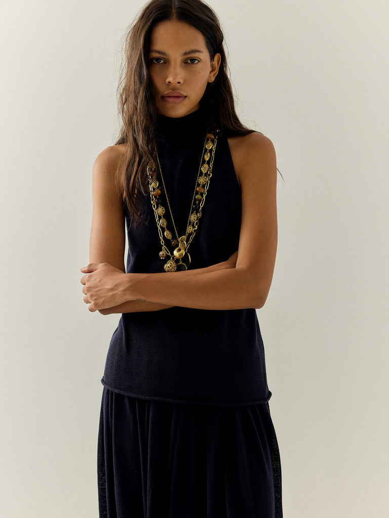 DARK COAL NECKLACE