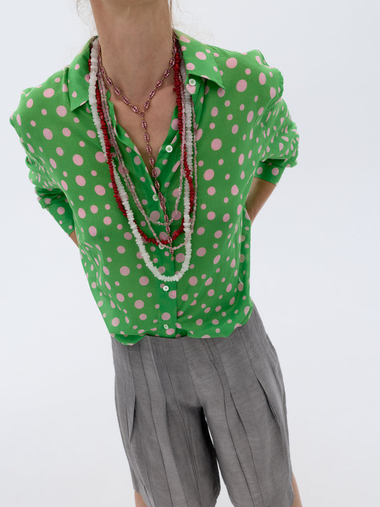 TIE OF DROPS NECKLACE - COLOR