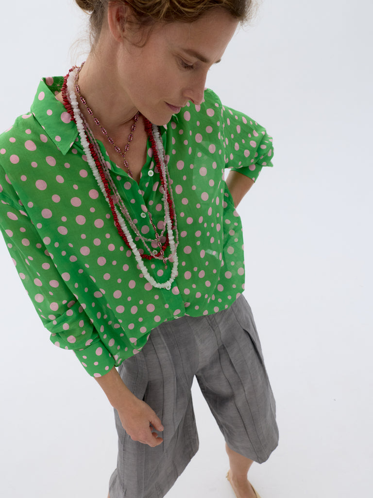 TIE OF DROPS NECKLACE - COLOR