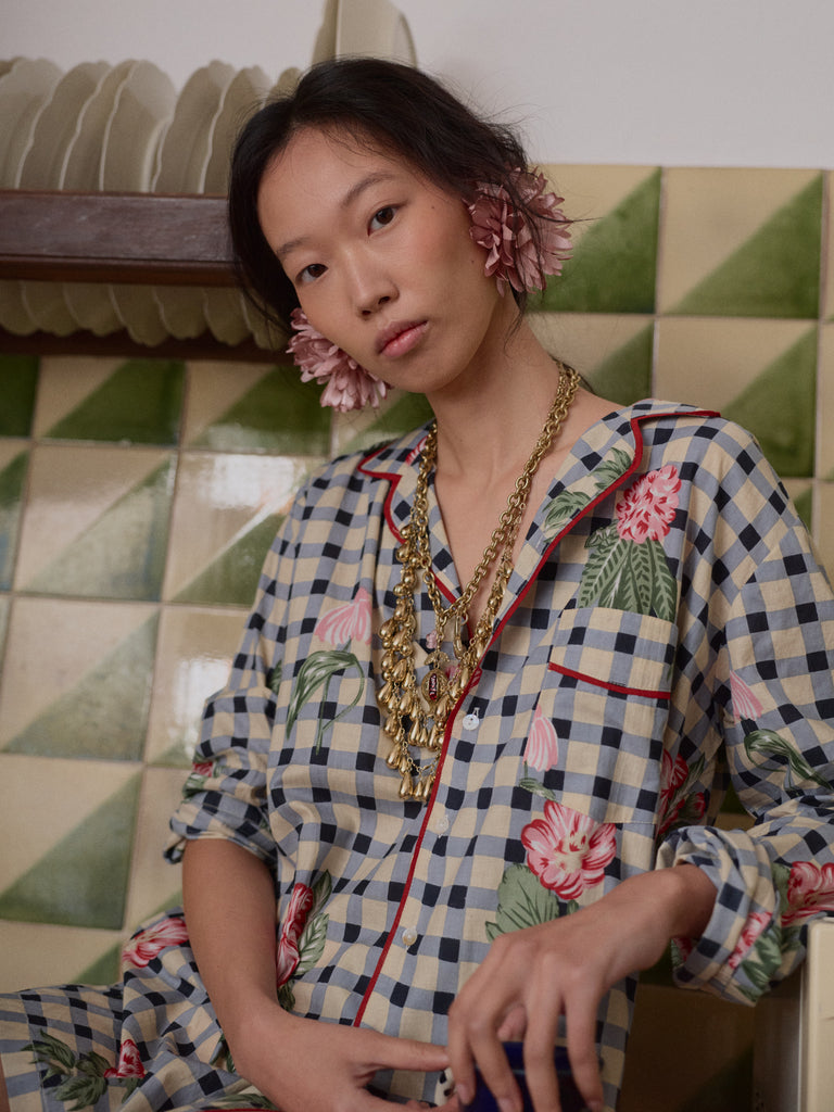 PETUNIA EARRINGS - COLOR