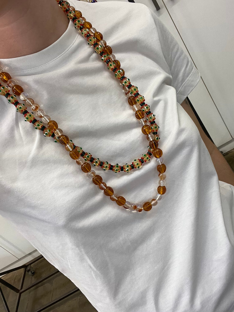MIXED BEADS NECKLACE