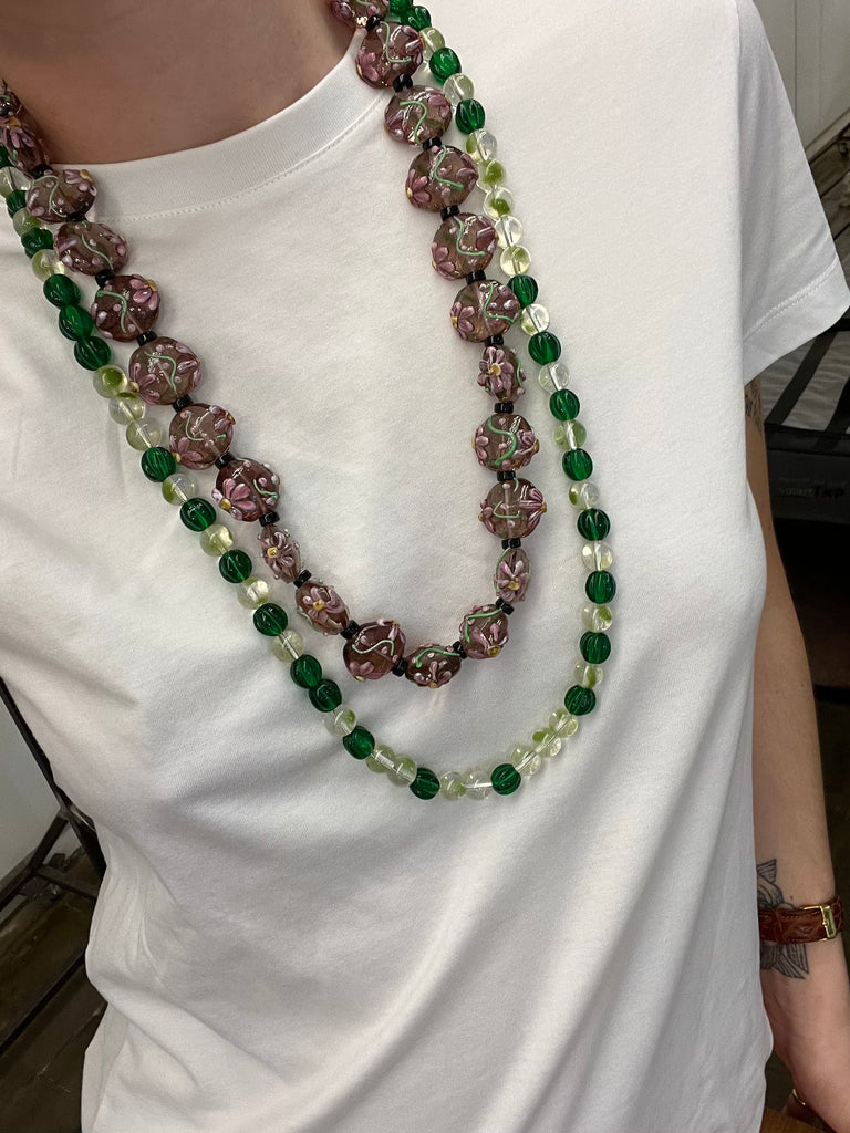 MIXED BEADS NECKLACE